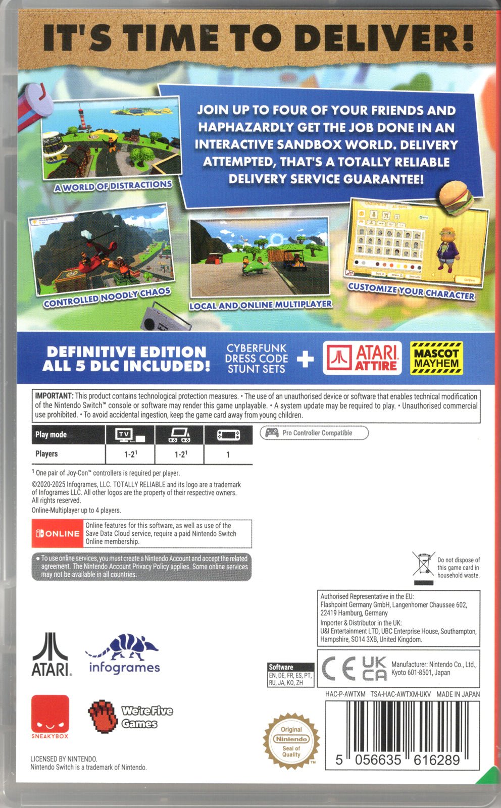 Totally Reliable Delivery Service Definitive Edition - BASCO GAMES
