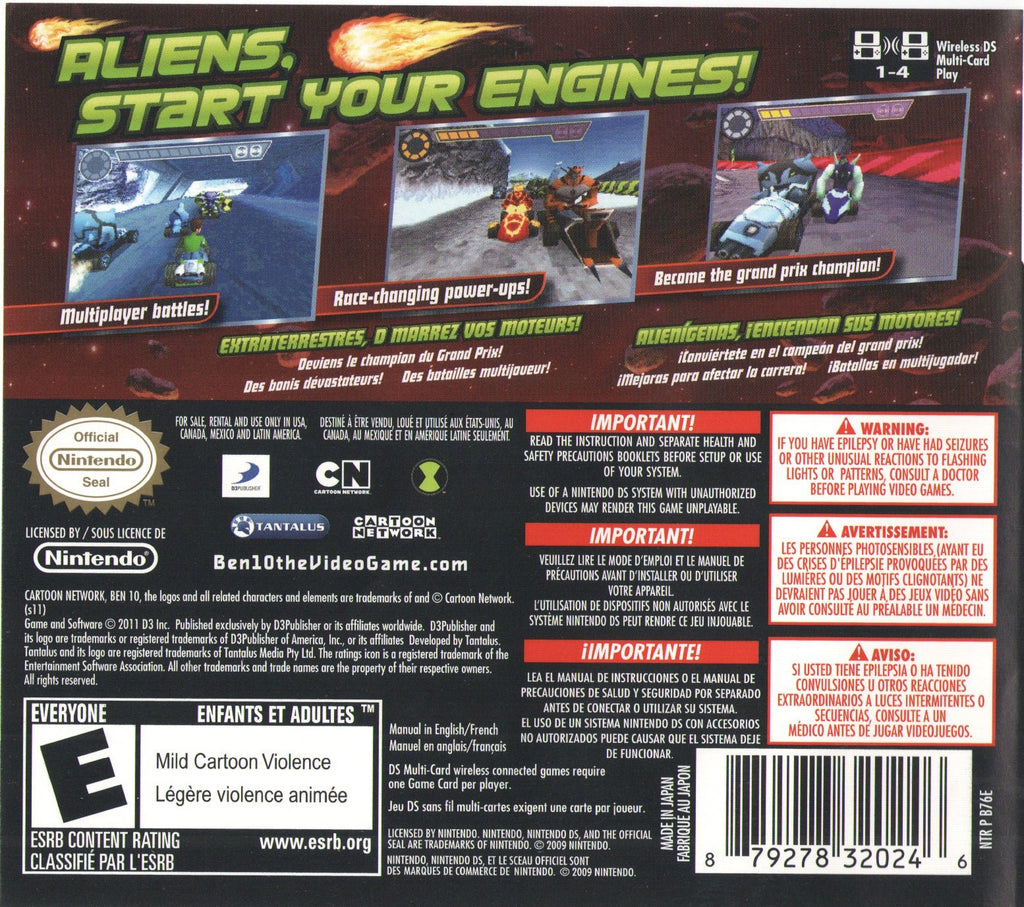 Ben 10 Galactic Racing - BASCO GAMES