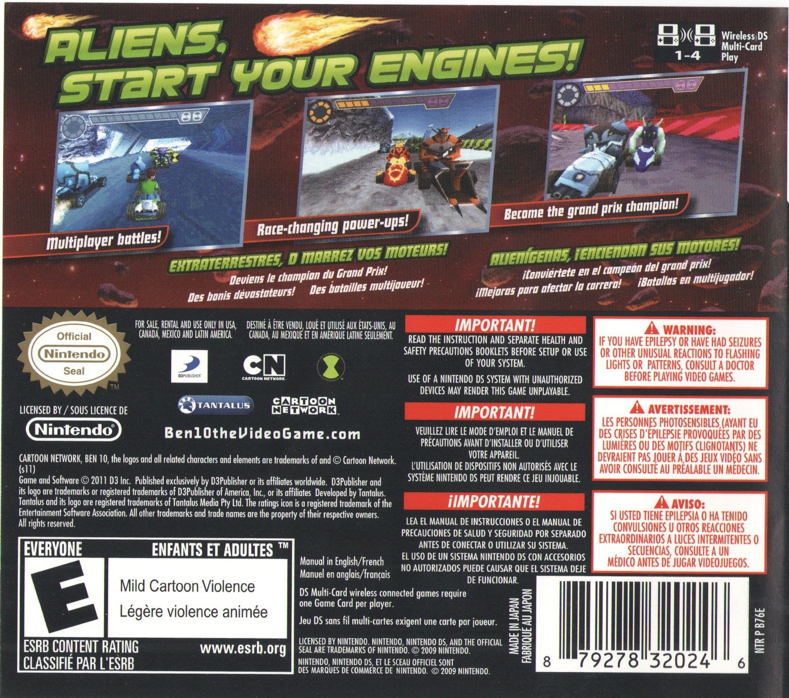Ben 10 Galactic Racing - BASCO GAMES