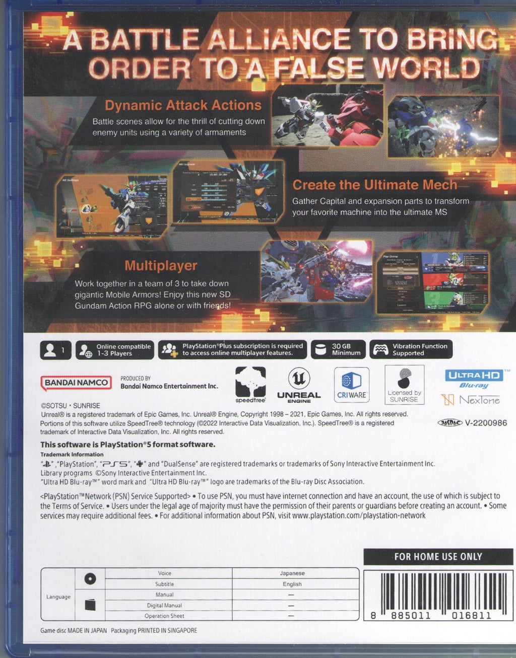 SD Gundam Battle Alliance - BASCO GAMES