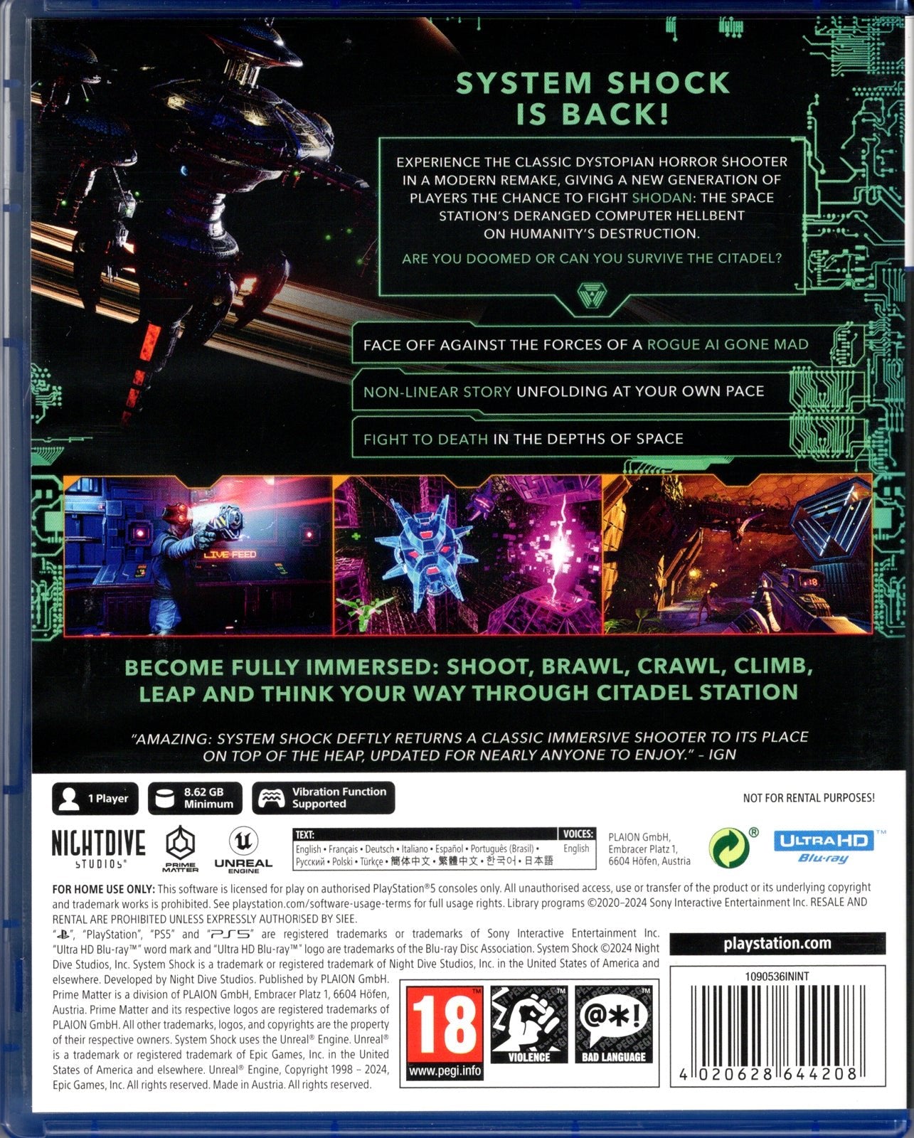 System Shock - BASCO GAMES
