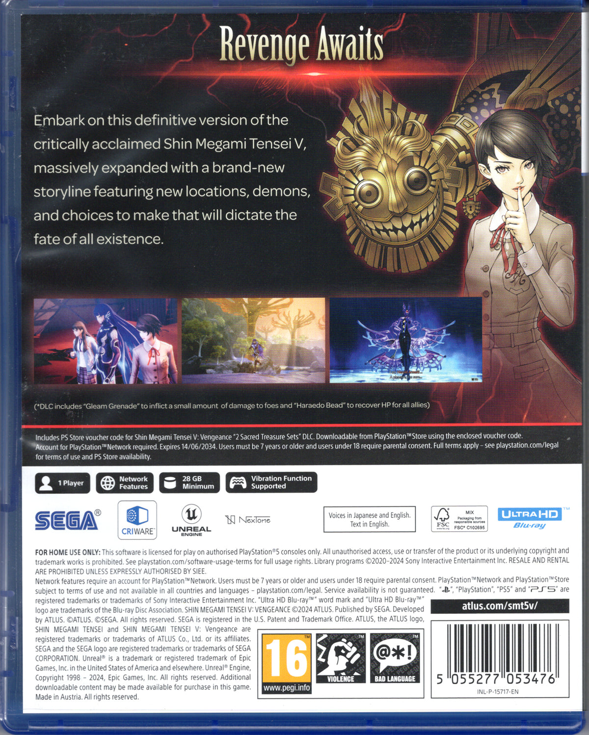Shin Megami Tensei V: Vengeance - BASCO GAMES