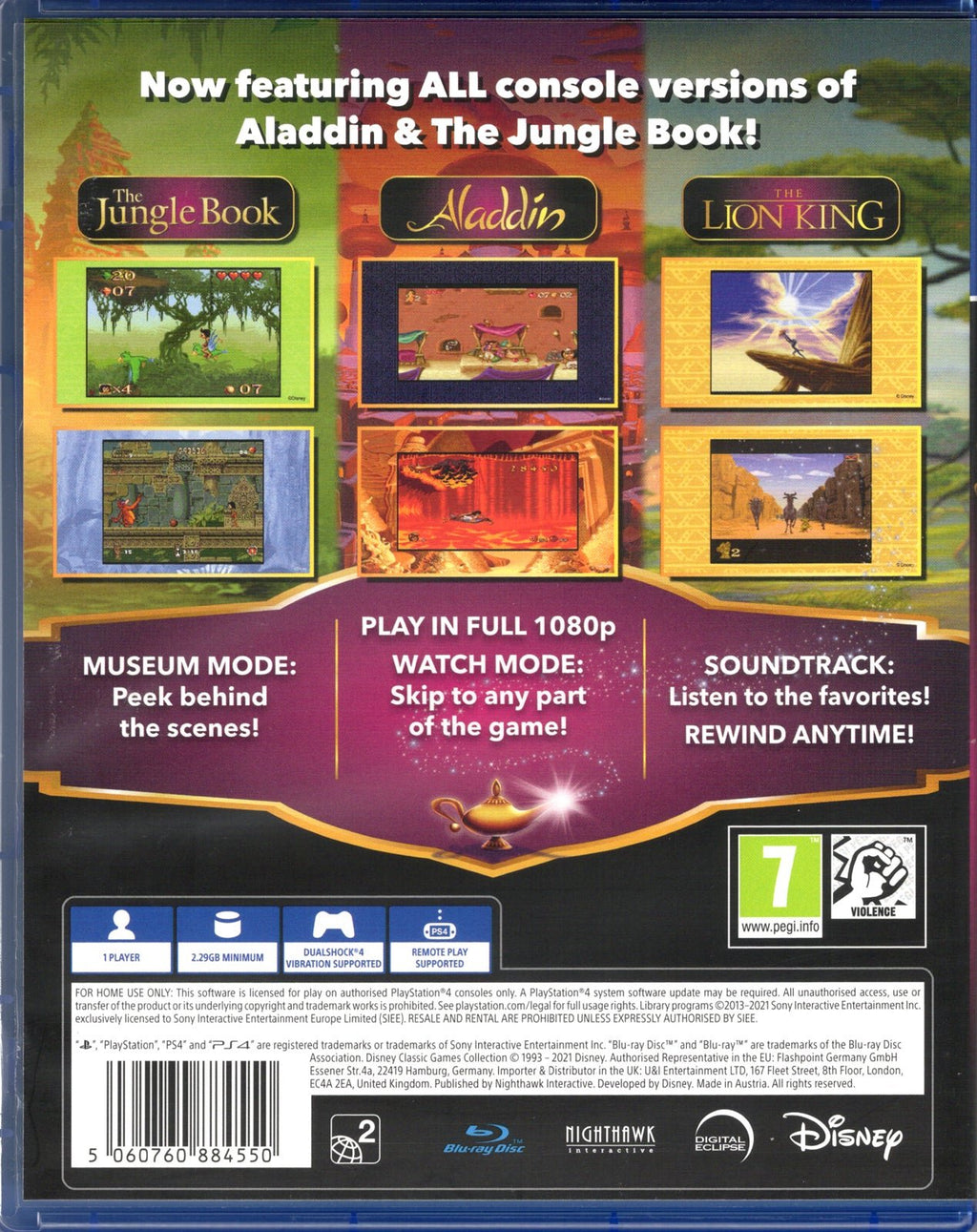 Disney Classic Games Collection: Jungle Book, Aladdin, The Lion King - BASCO GAMES