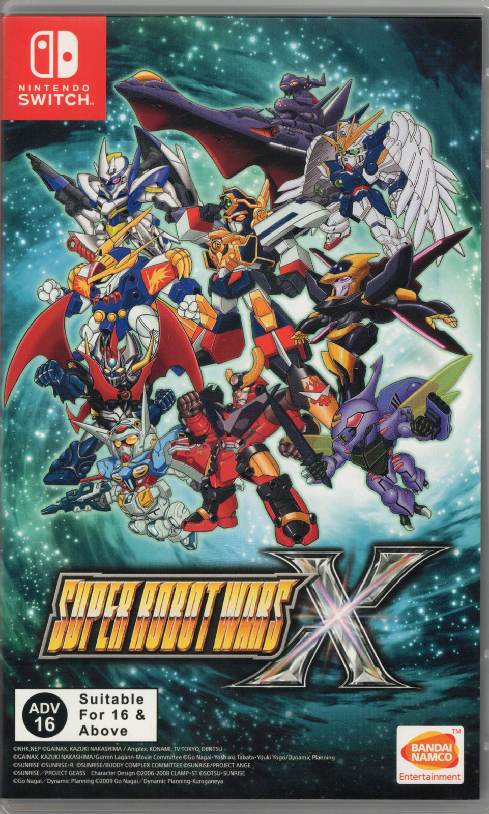 Super Robot Wars X - BASCO GAMES