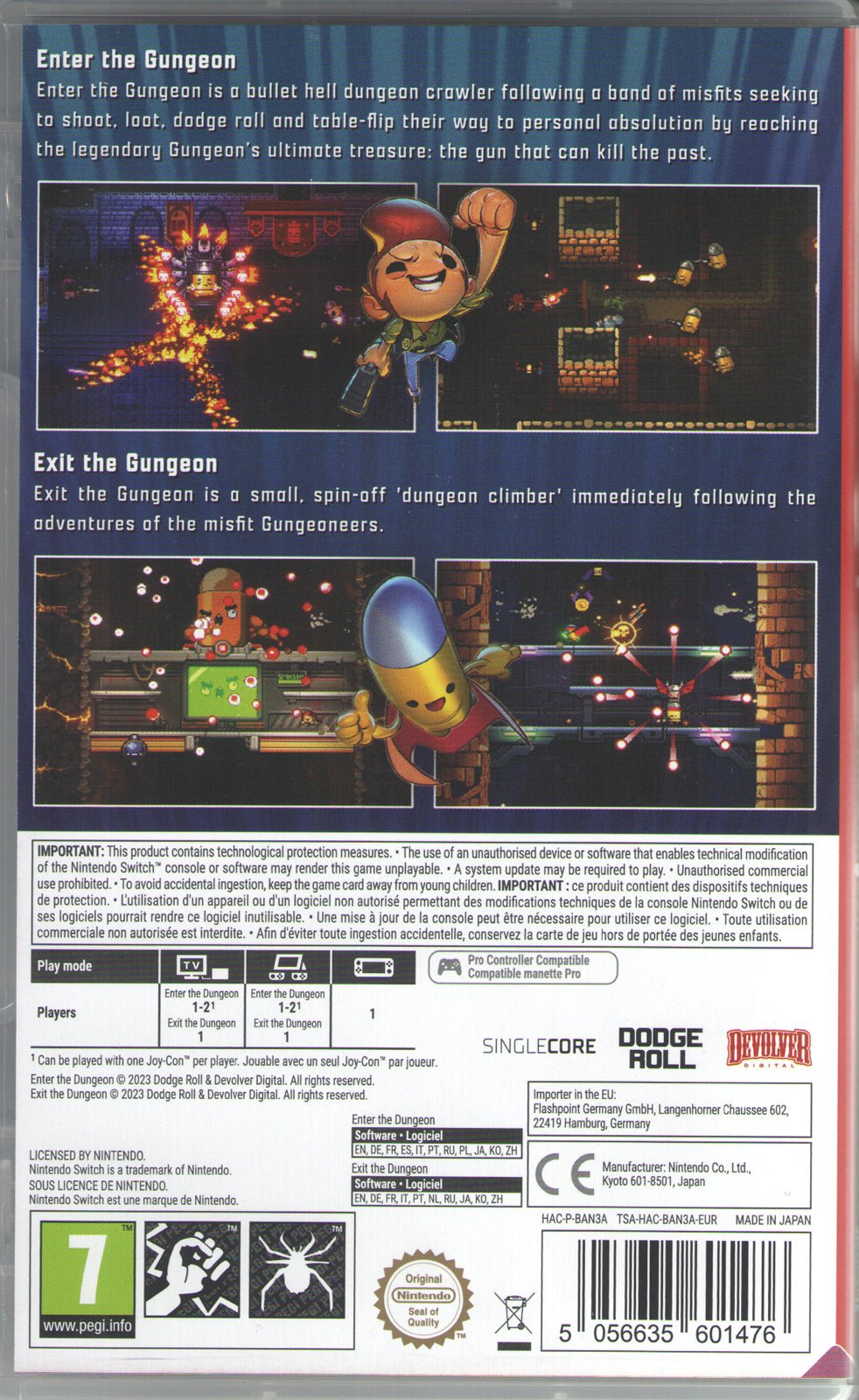 Enter Exit the Gungeon - BASCO GAMES