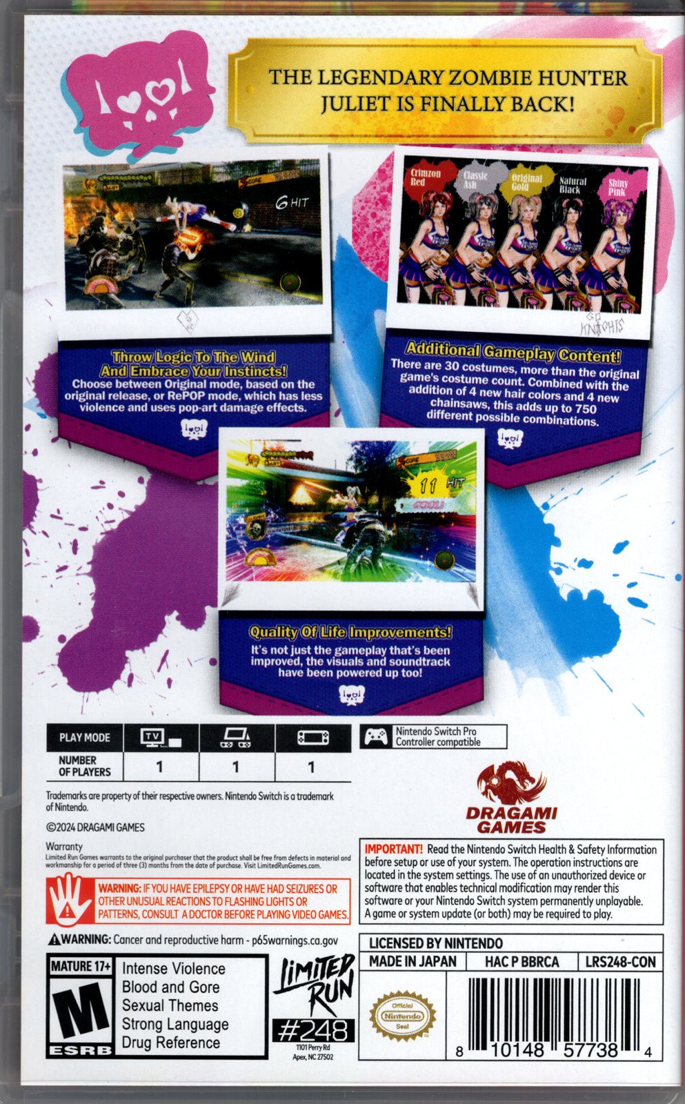 Lollipop Chainsaw RePOP Convention Exclusive - BASCO GAMES