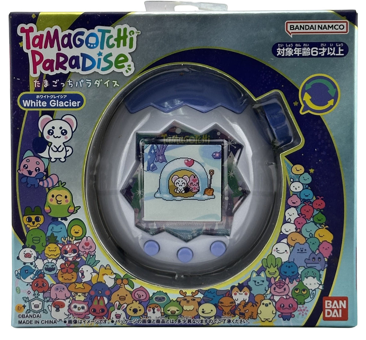 Tamagotchi Paradise - White Glacier - BASCO GAMES