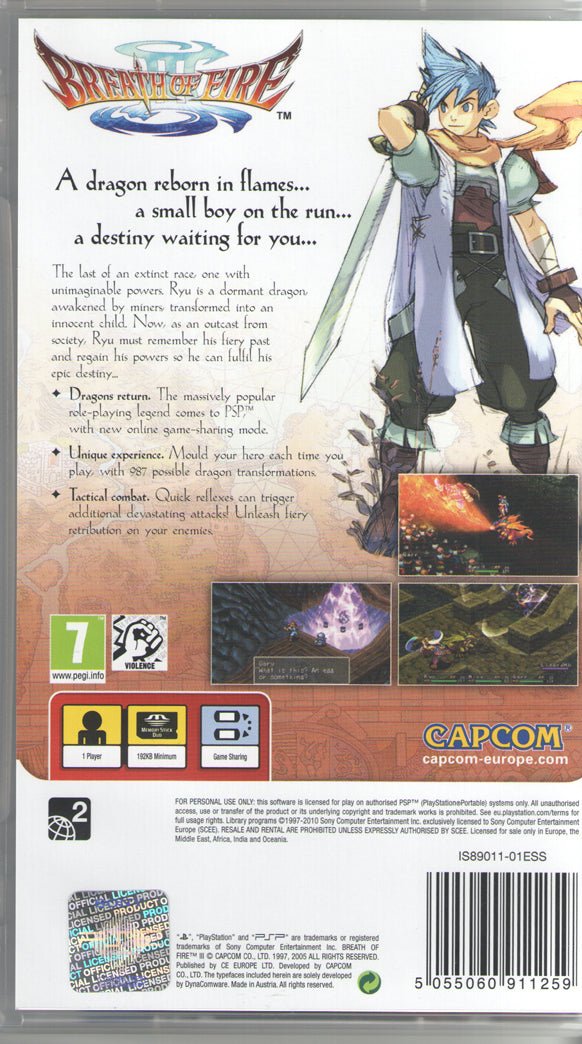 Breath of Fire III - BASCO GAMES