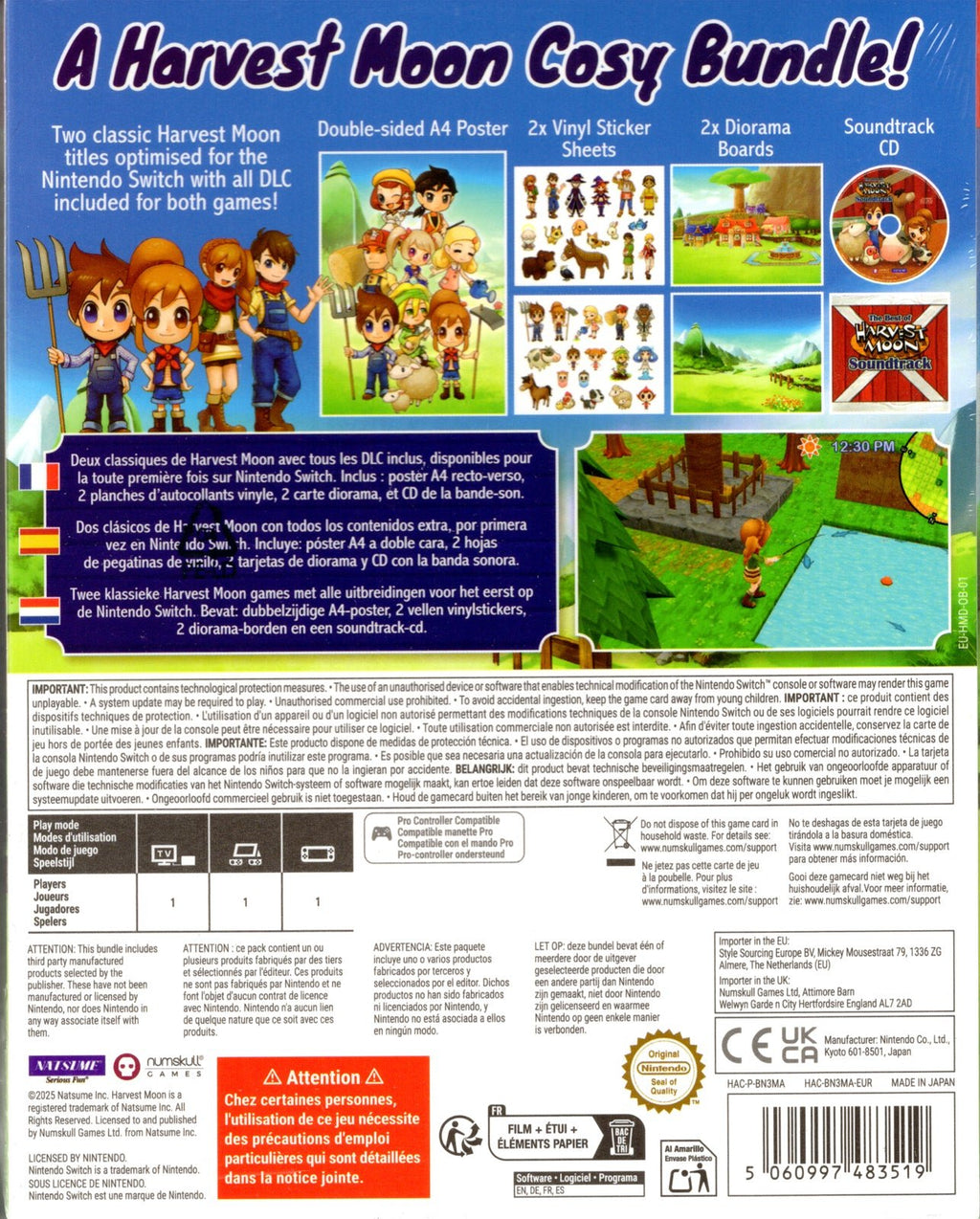 Harvest Moon: The Lost Valley and Skytree Village Collectors Edition - BASCO GAMES
