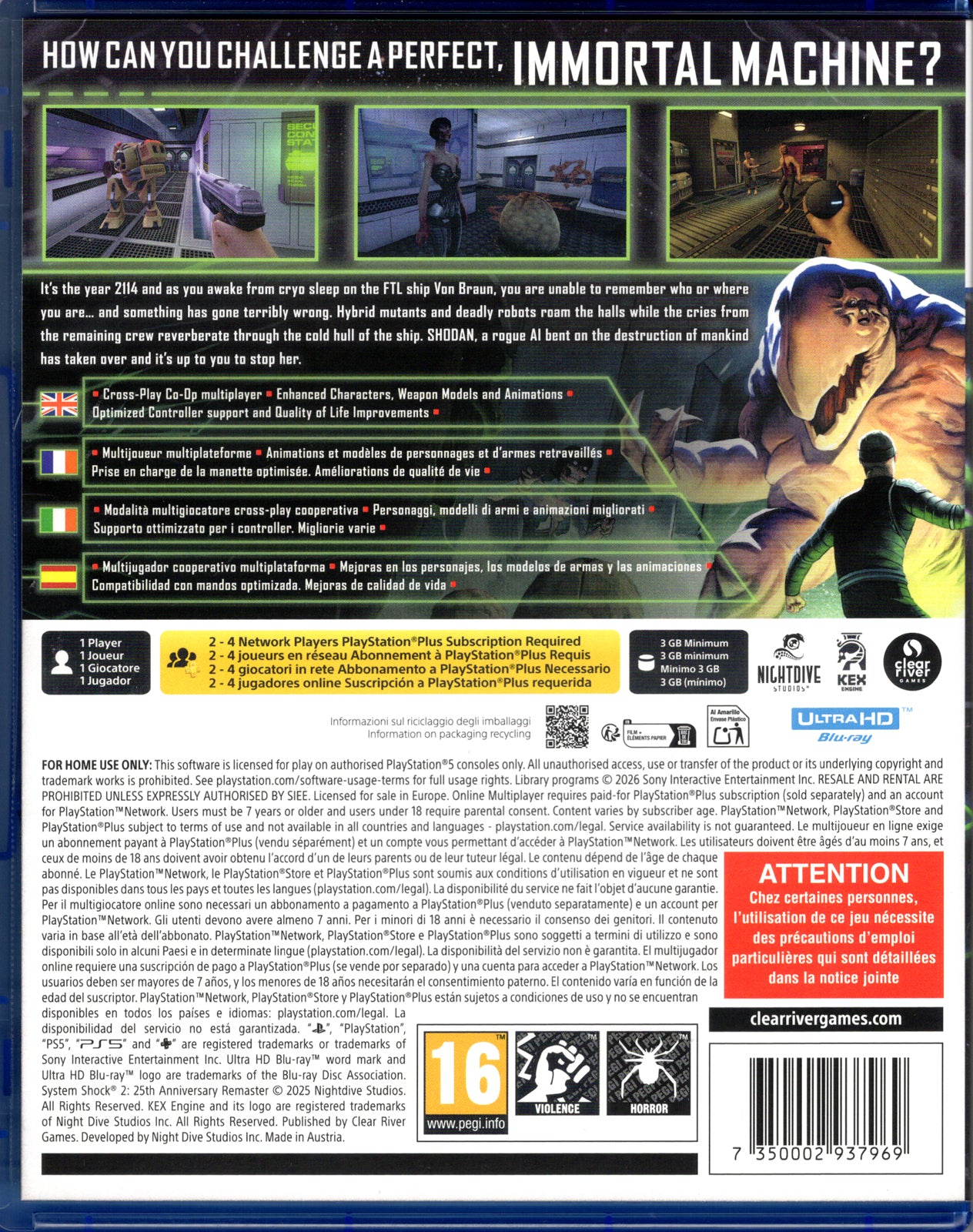 System Shock 2 Remastered - BASCO GAMES