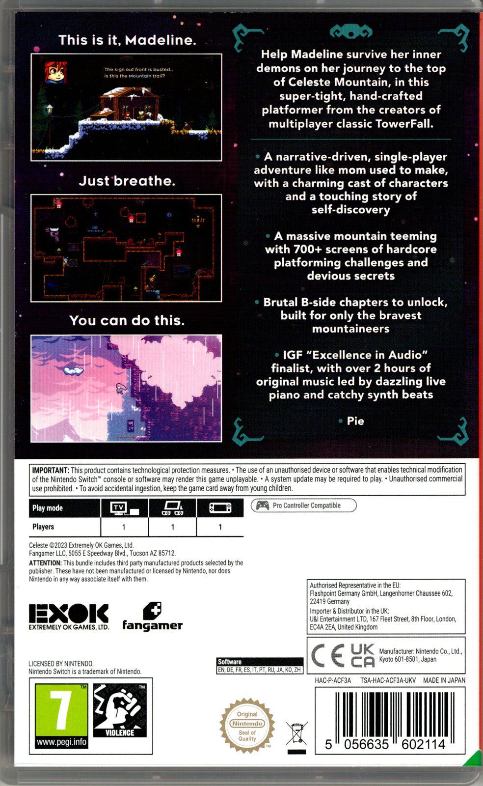 Celeste - BASCO GAMES