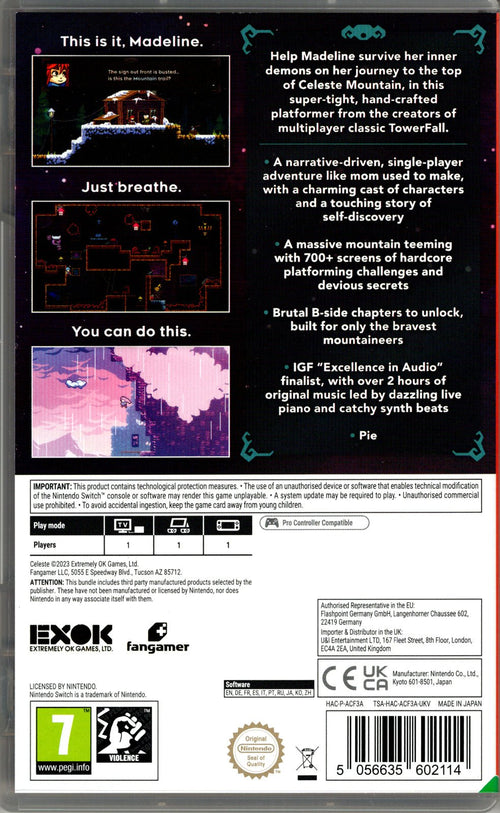 Celeste - BASCO GAMES