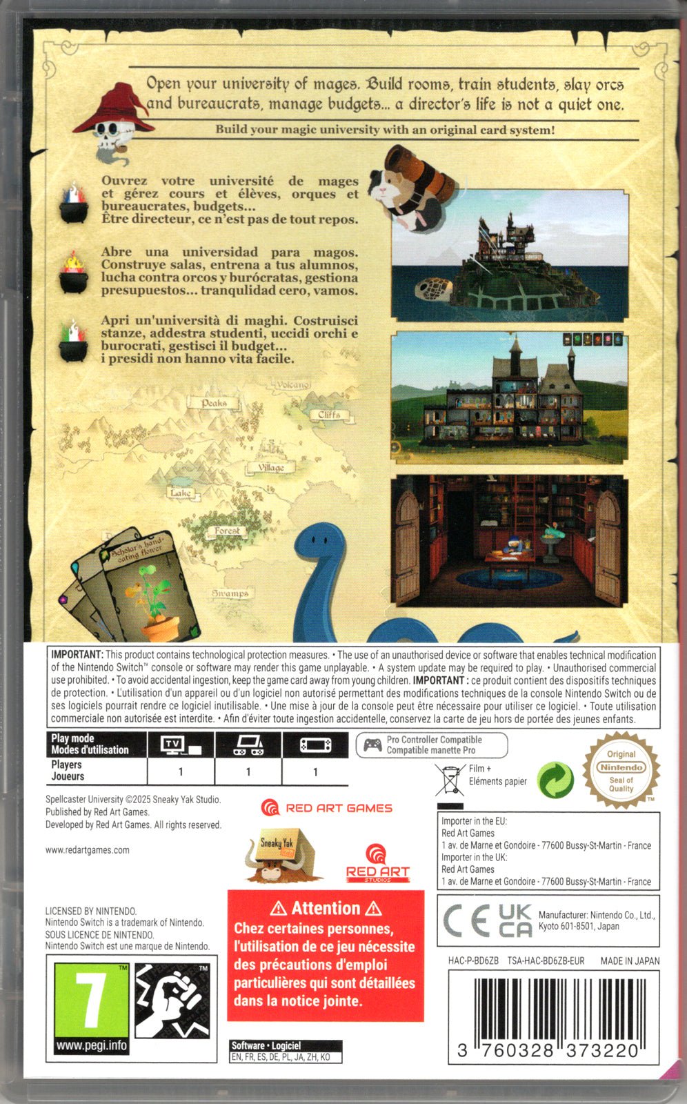 Spellcaster University - BASCO GAMES
