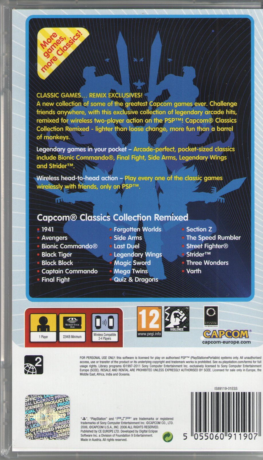 Capcom Classics Collection: Remixed - BASCO GAMES