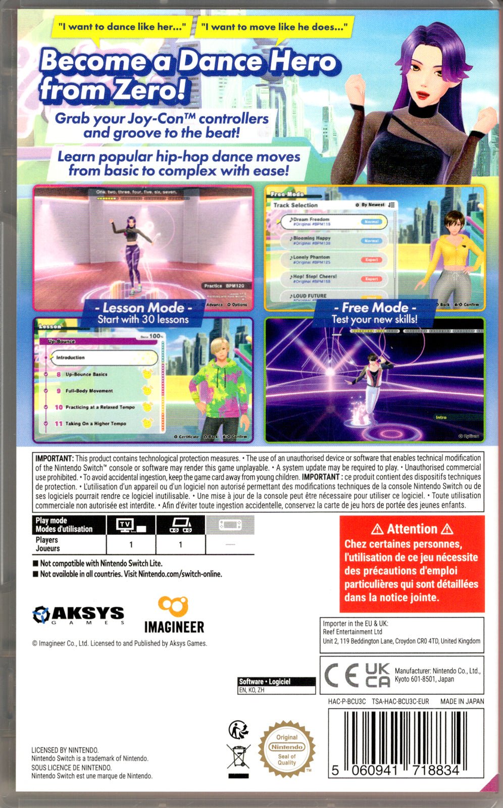 Zero to Dance Hero - BASCO GAMES
