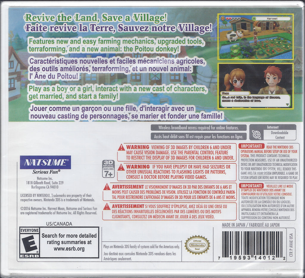 Harvest Moon Skytree Village - BASCO GAMES