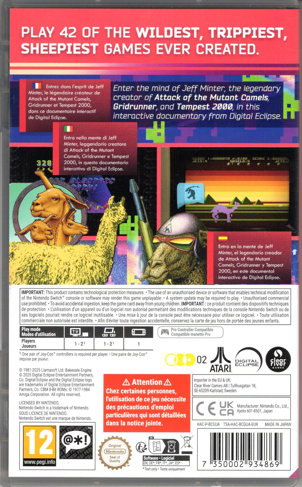 Llamasoft: The Jeff Minter Story - BASCO GAMES