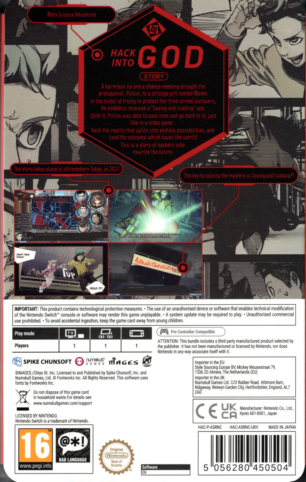 Anonymous;Code Steelbook Edition