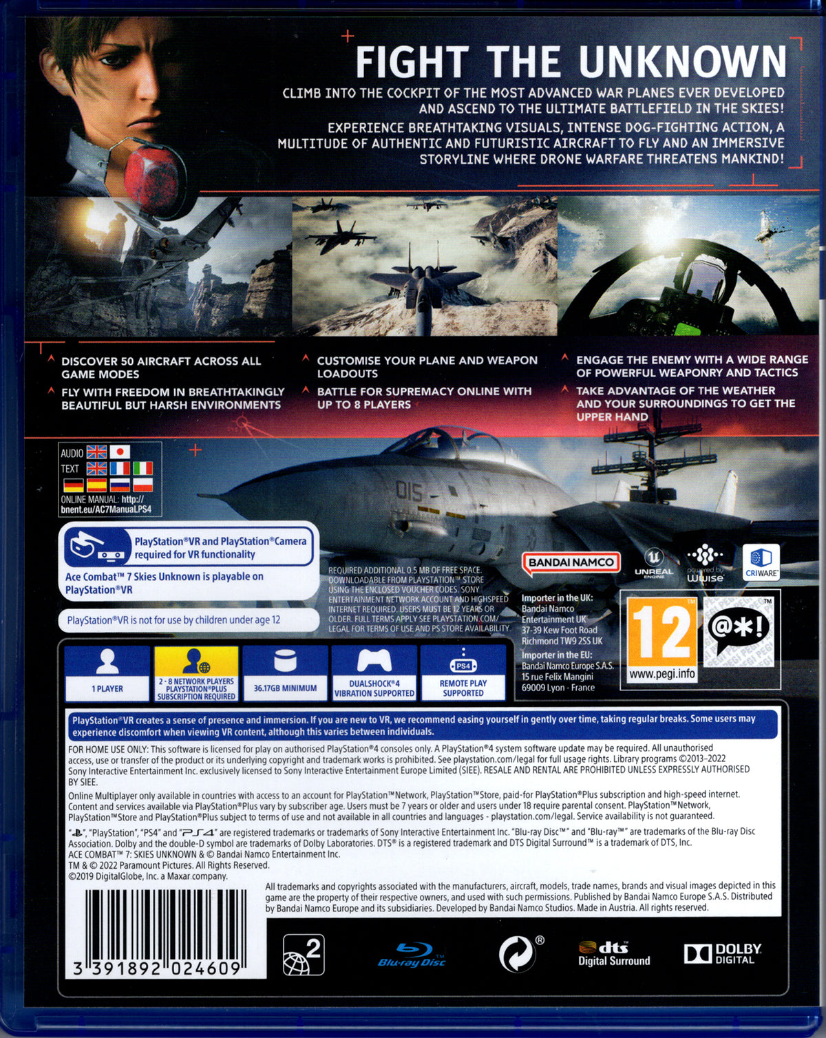 Ace Combat 7: Skies Unknown Top Gun Maverick Edition - BASCO GAMES