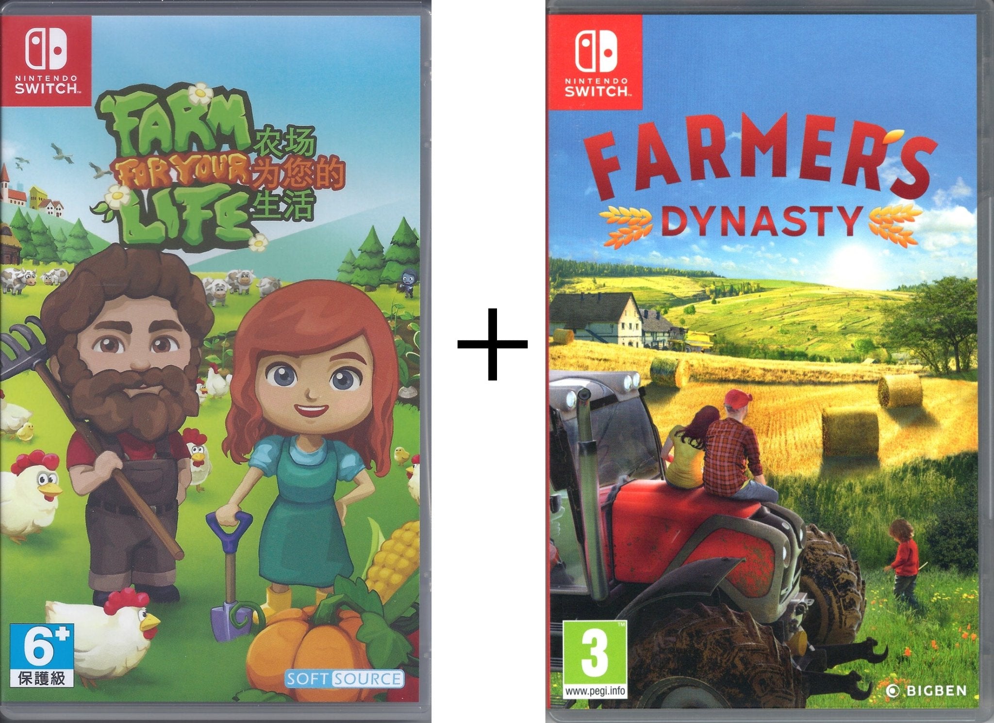Farmers Dynasty + Farm for your Life - BASCO GAMES