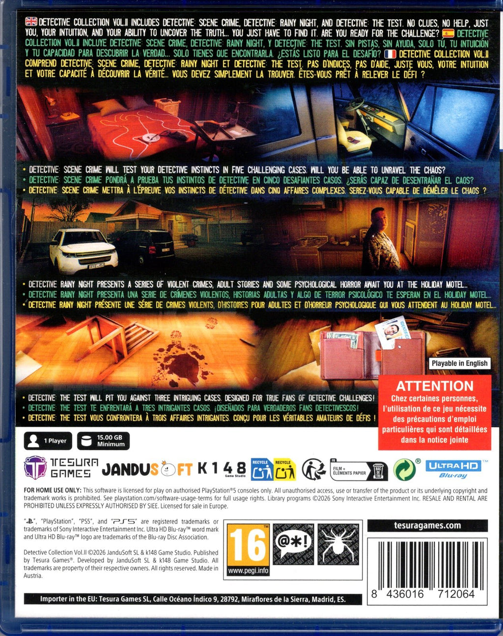 Detective Collection Vol. II - BASCO GAMES