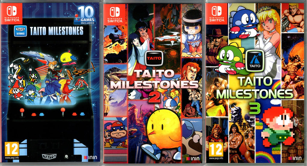 Taito Milestones Triple Pack (1+2+3) - BASCO GAMES