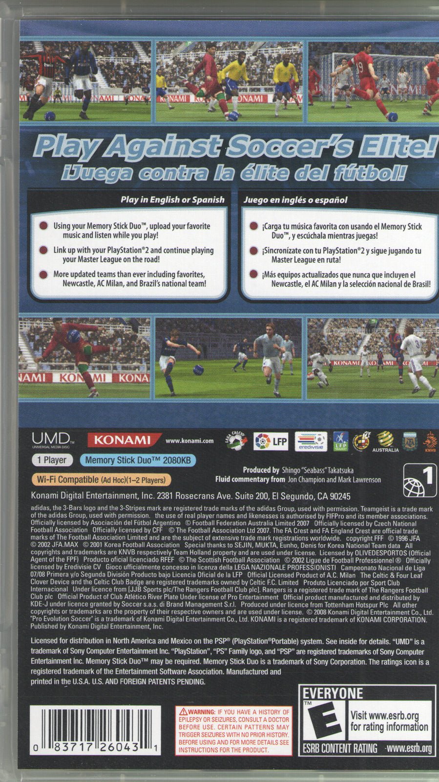 Pro Evolution Soccer PES 2008 - BASCO GAMES