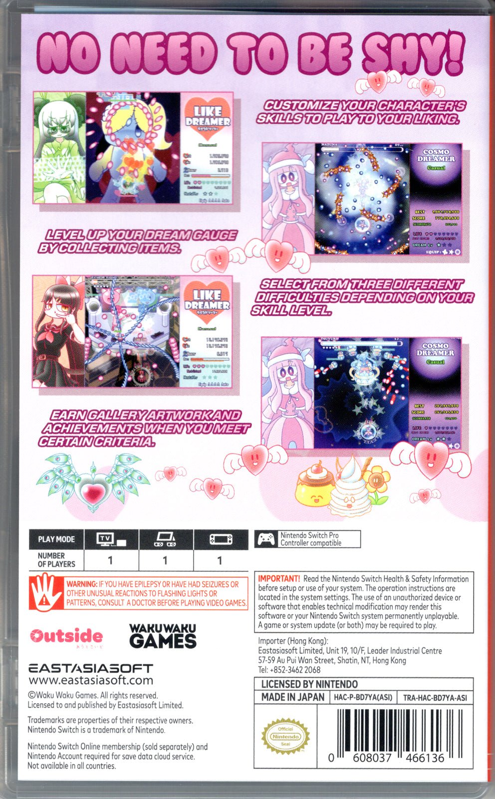 Cosmo Dreamer & Like Dreamer: Double-D Collection - BASCO GAMES
