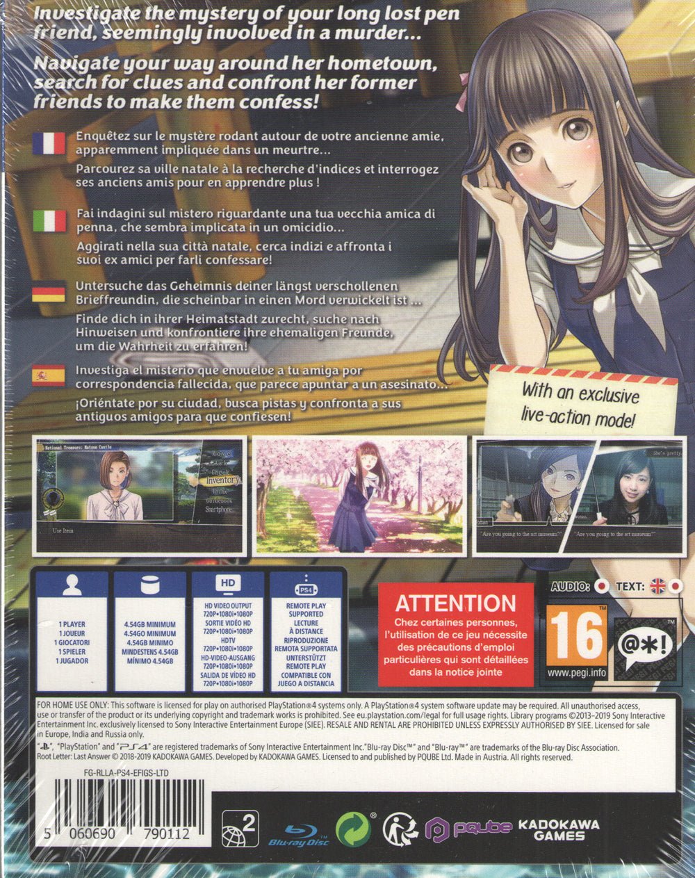 Root Letter: Last Answer - Day One Edition - BASCO GAMES