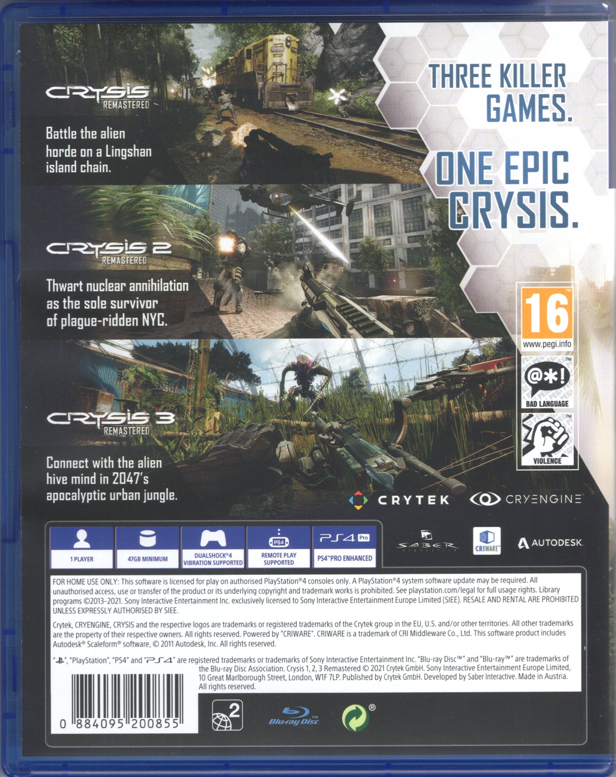Crysis Remastered Trilogy - BASCO GAMES