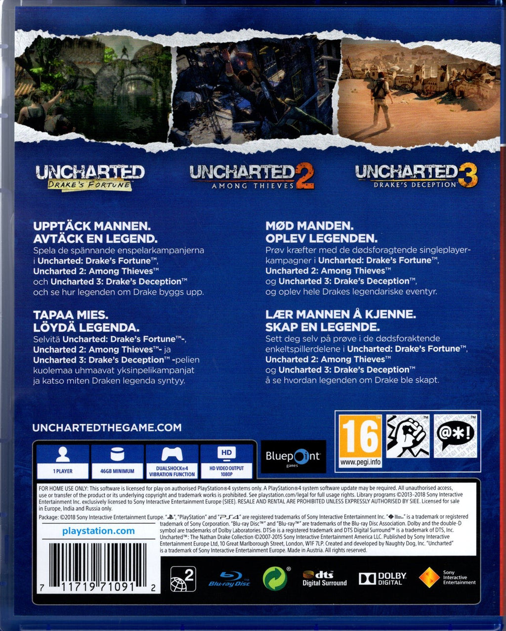 Uncharted: The Nathan Drake Collection - BASCO GAMES