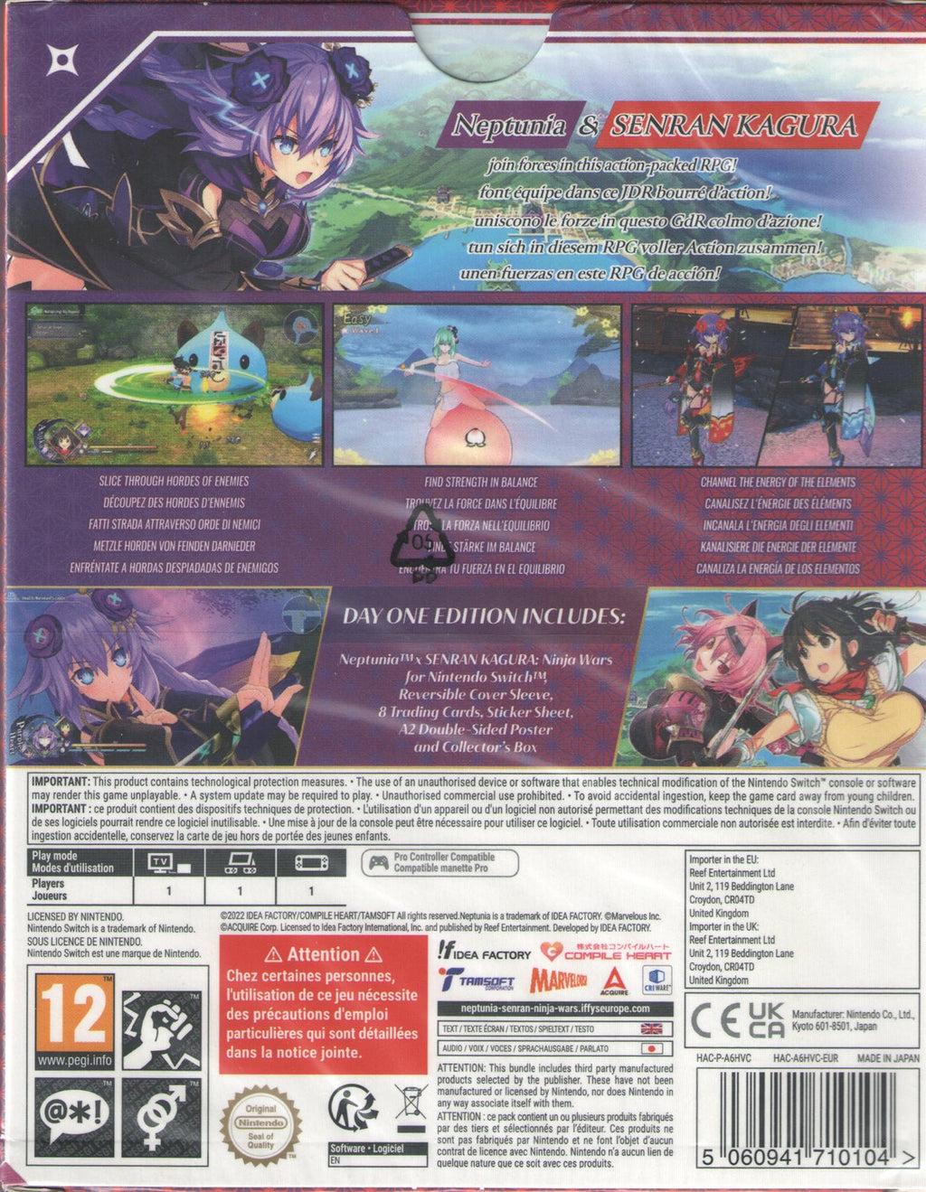 Neptunia Senran Kagura: Ninja Wars Day 1 Ed - BASCO GAMES