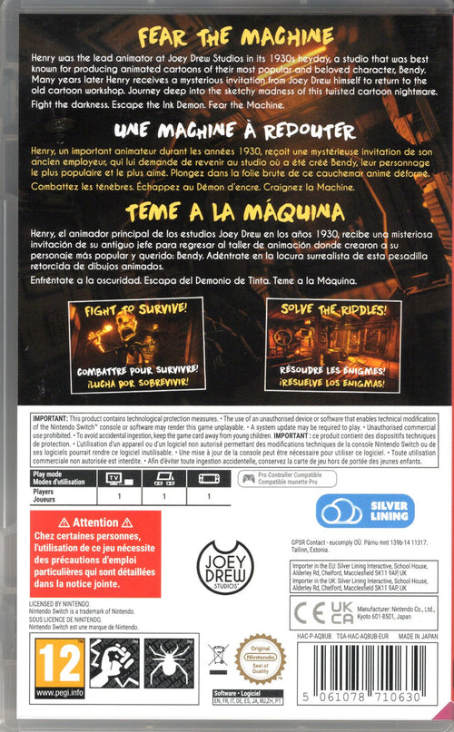 Bendy and the Ink Machine - BASCO GAMES