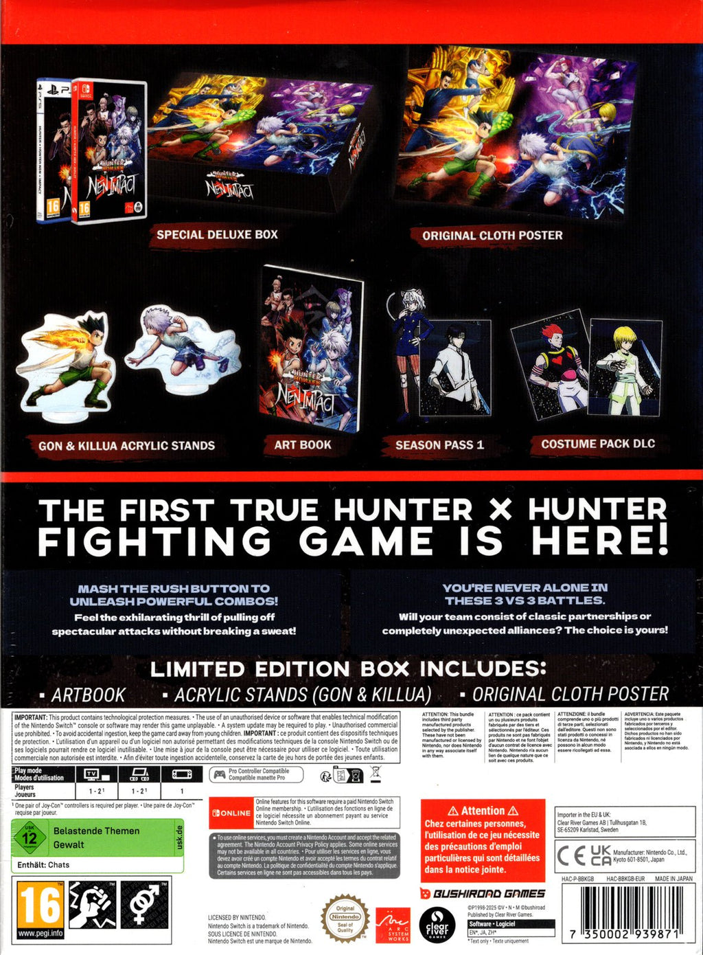 Hunter x Hunter Nen x Impact Limited Edition - BASCO GAMES