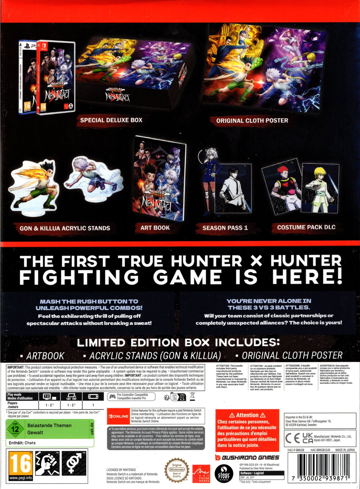 Hunter x Hunter Nen x Impact Limited Edition - BASCO GAMES