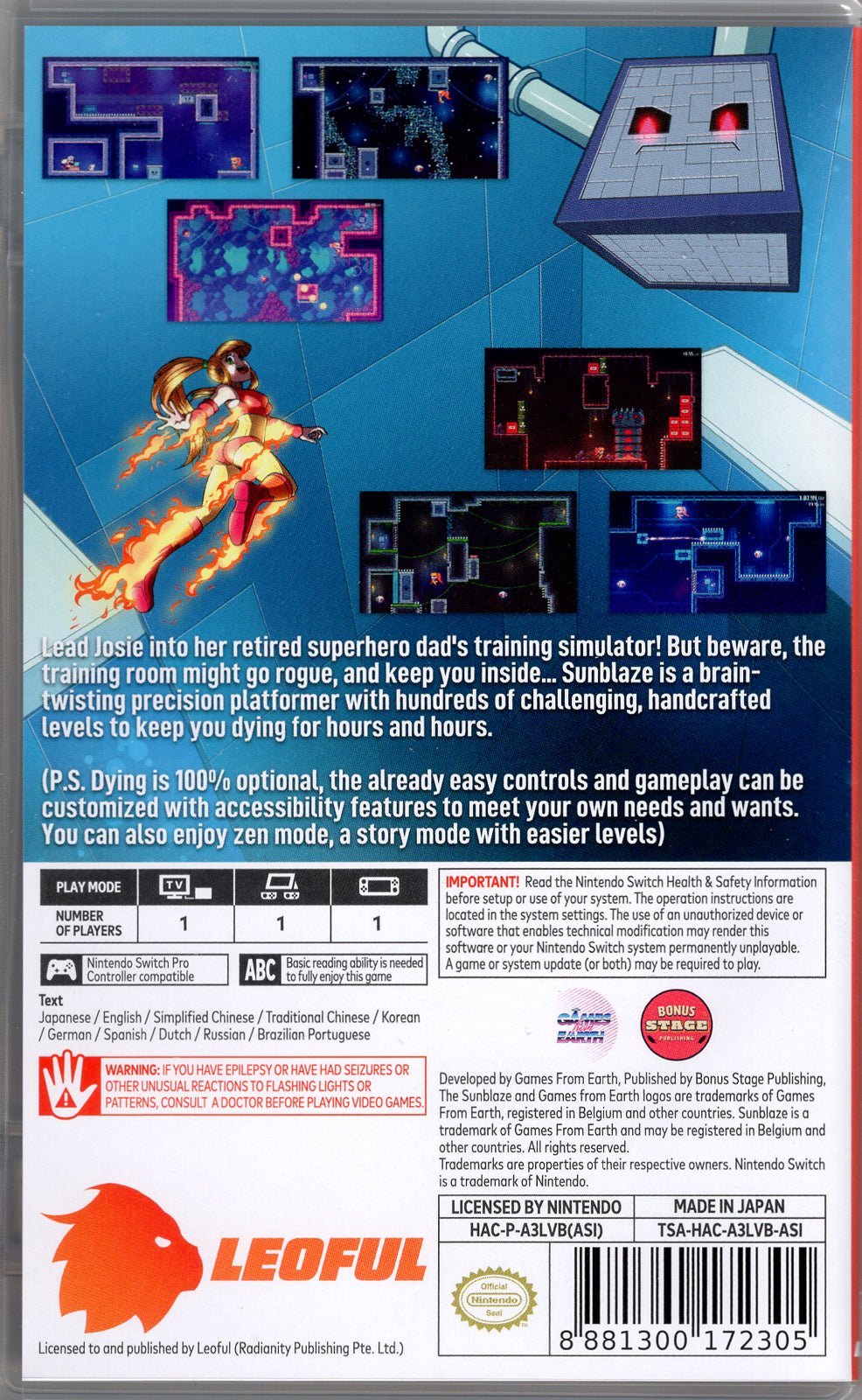 Sunblaze - BASCO GAMES