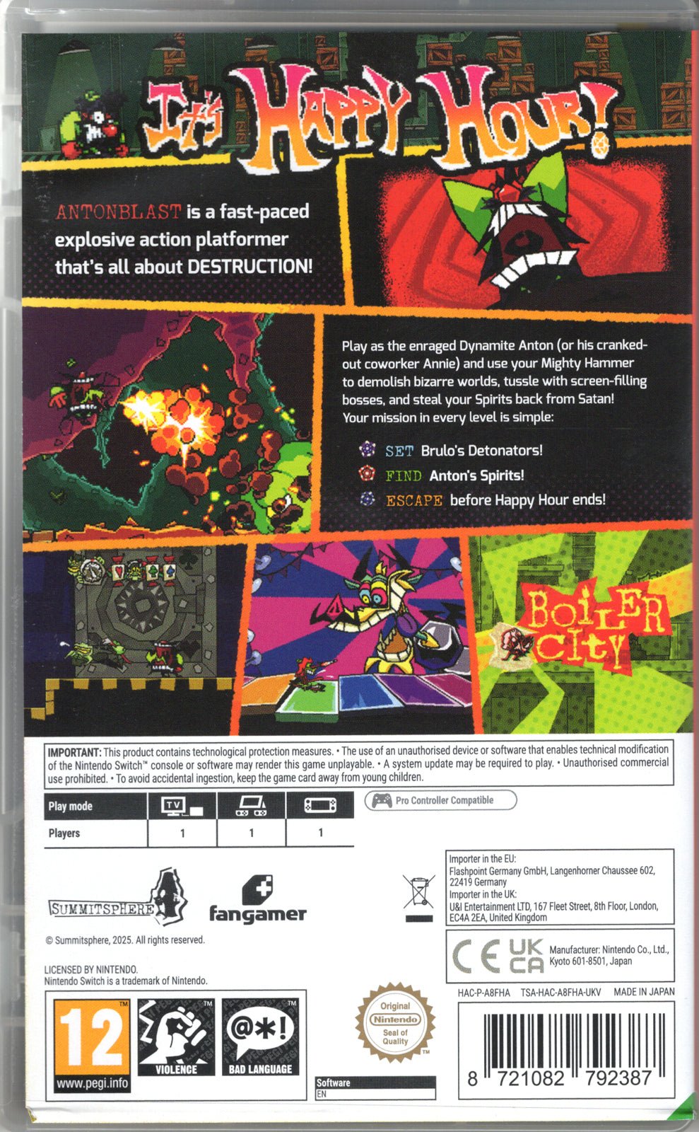Antonblast - BASCO GAMES