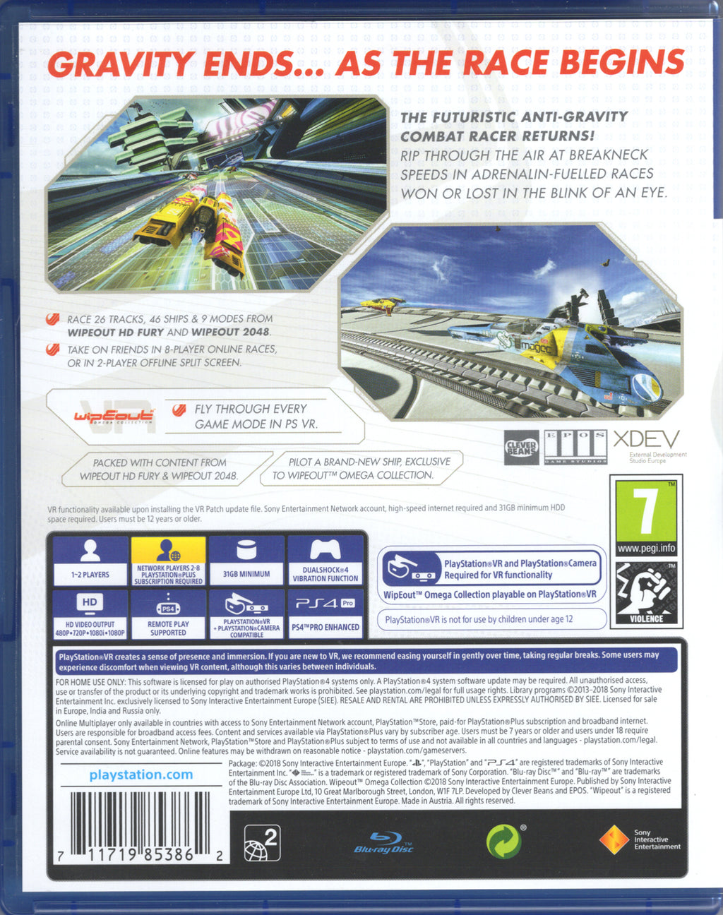 Wipeout: Omega Collection - BASCO GAMES