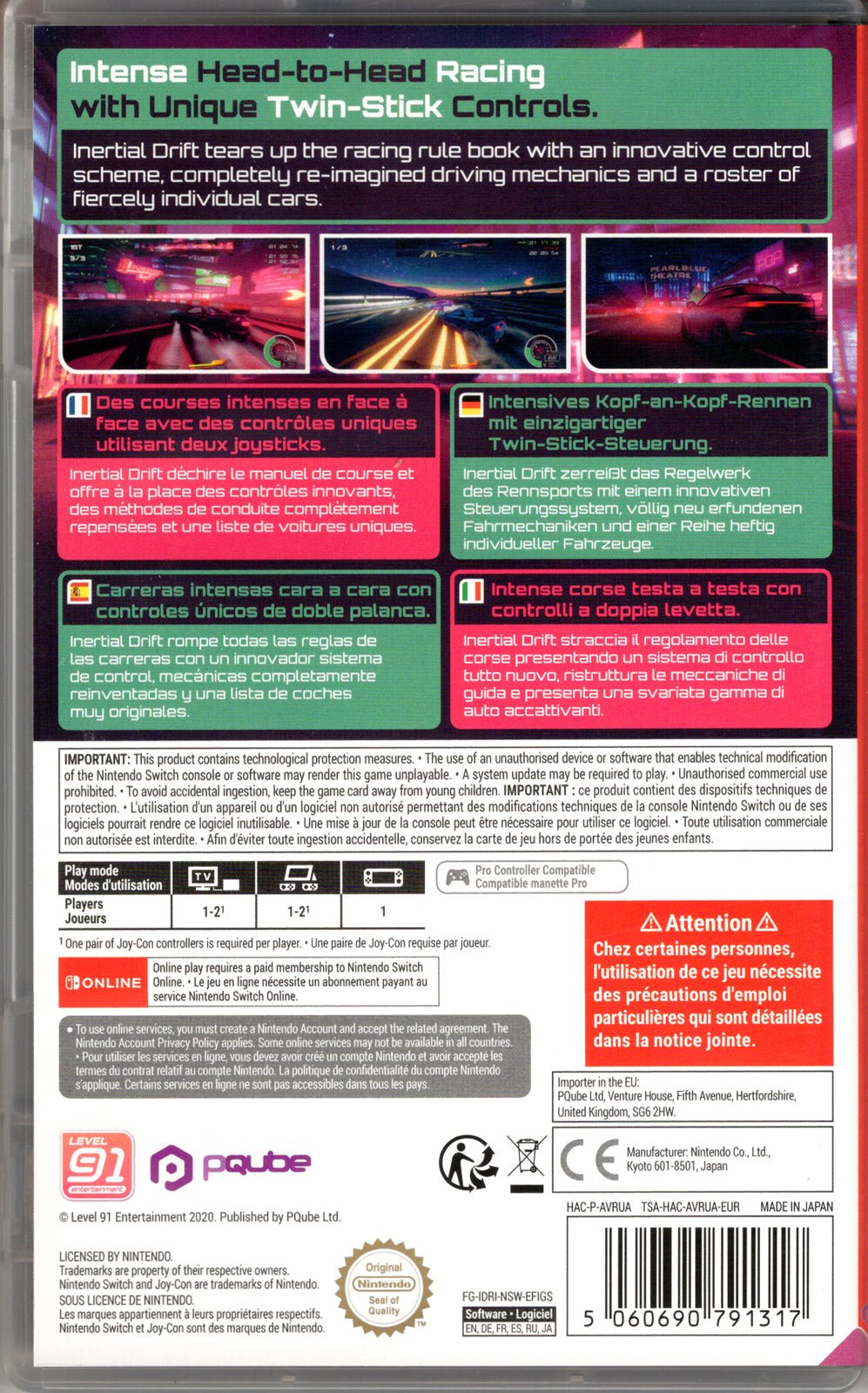 Inertial Drift - BASCO GAMES