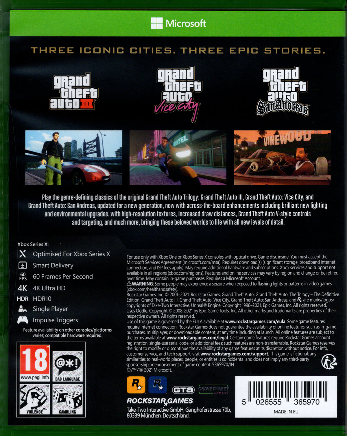 Grand Theft Auto Trilogy - The Definitive Edition