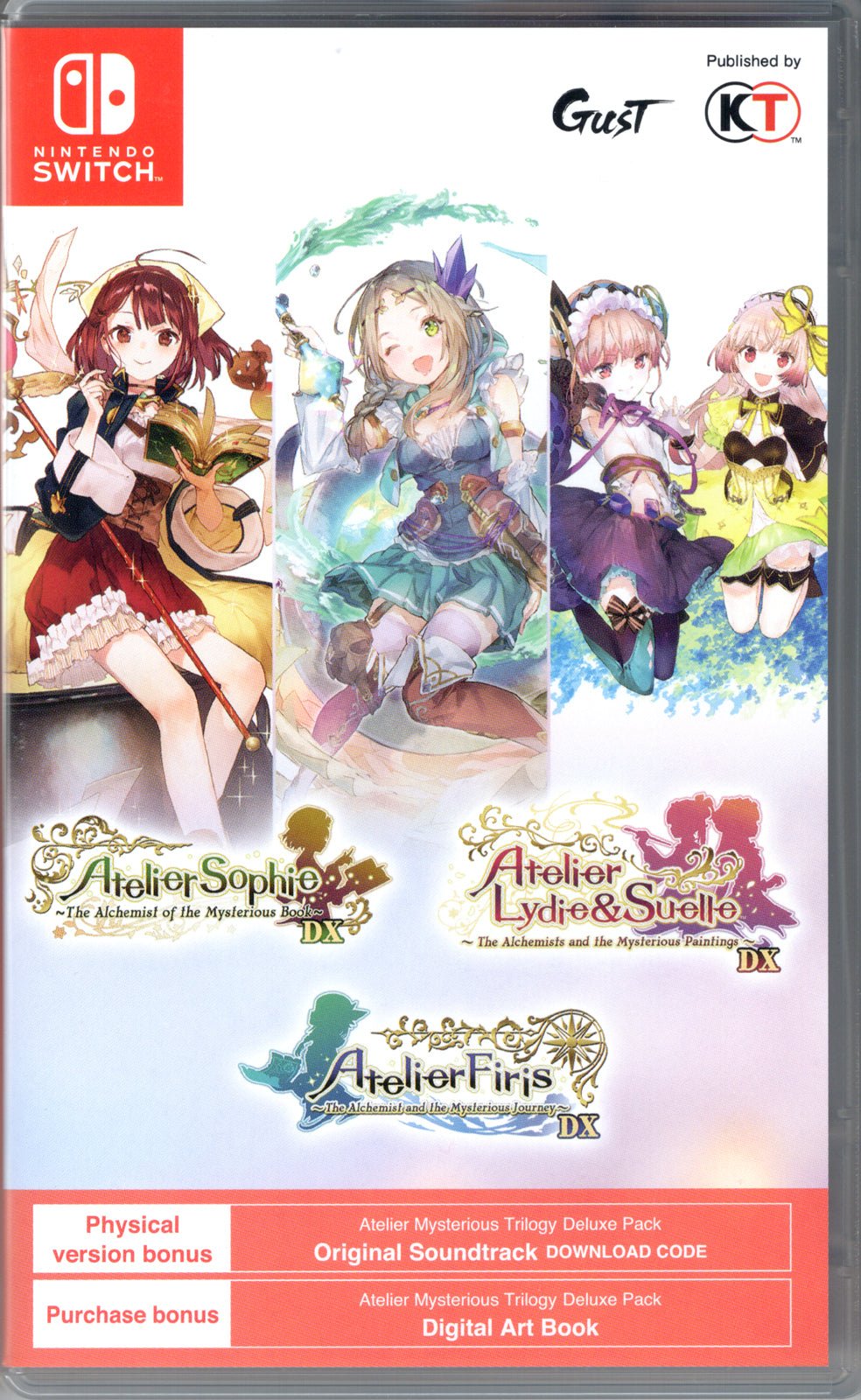 Atelier Mysterious Trilogy Deluxe Pack - BASCO GAMES