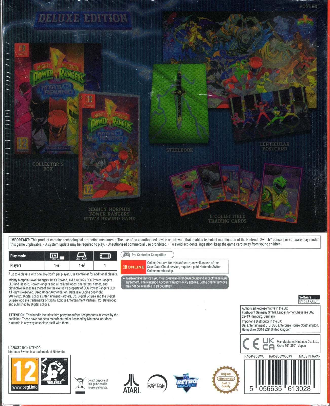 Mighty Morphin Power Rangers: Ritas Rewind - Deluxe Edition - BASCO GAMES
