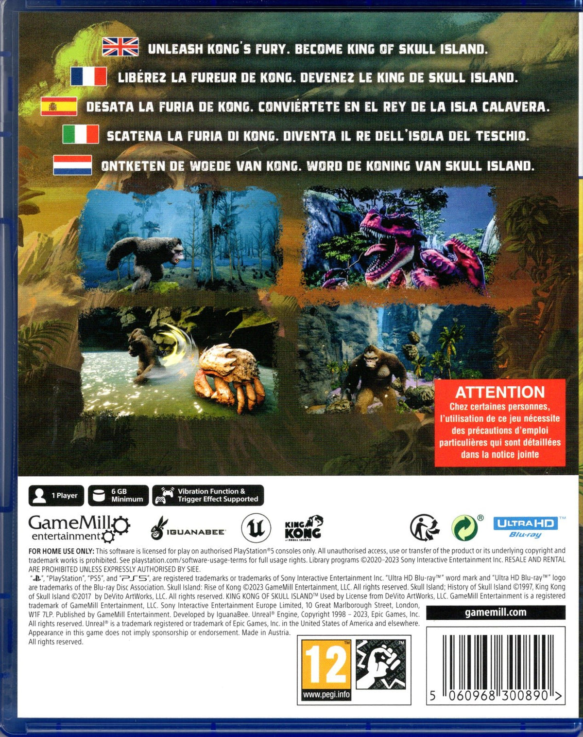 Skull Island: Rise of Kong - BASCO GAMES