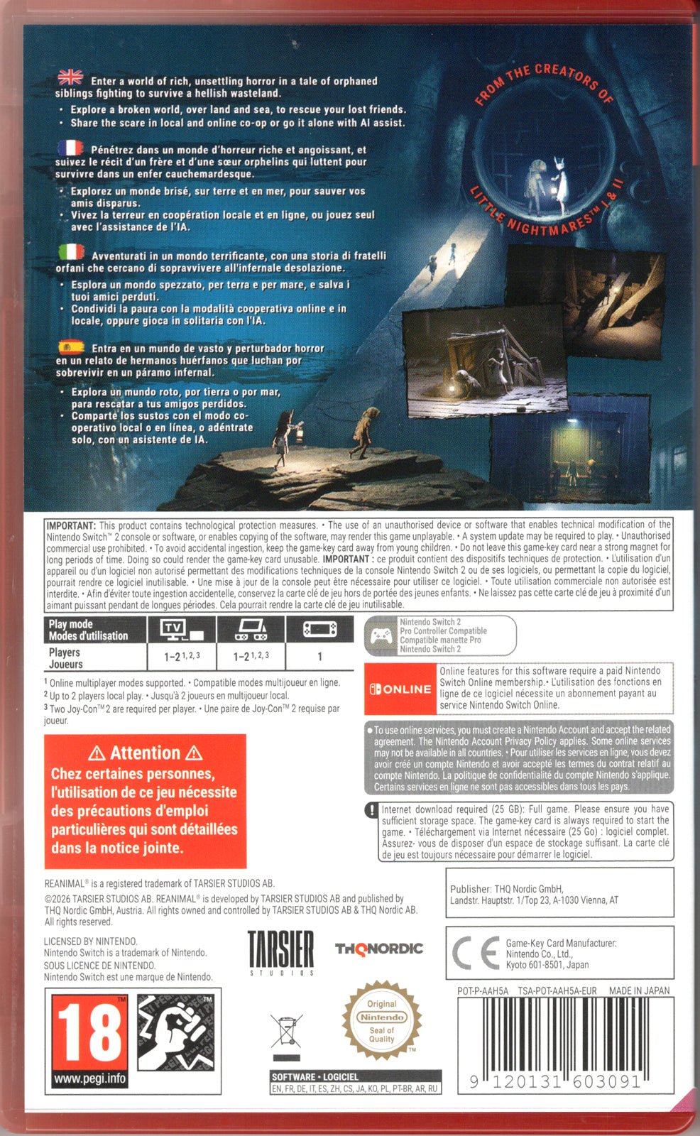 Reanimal - BASCO GAMES