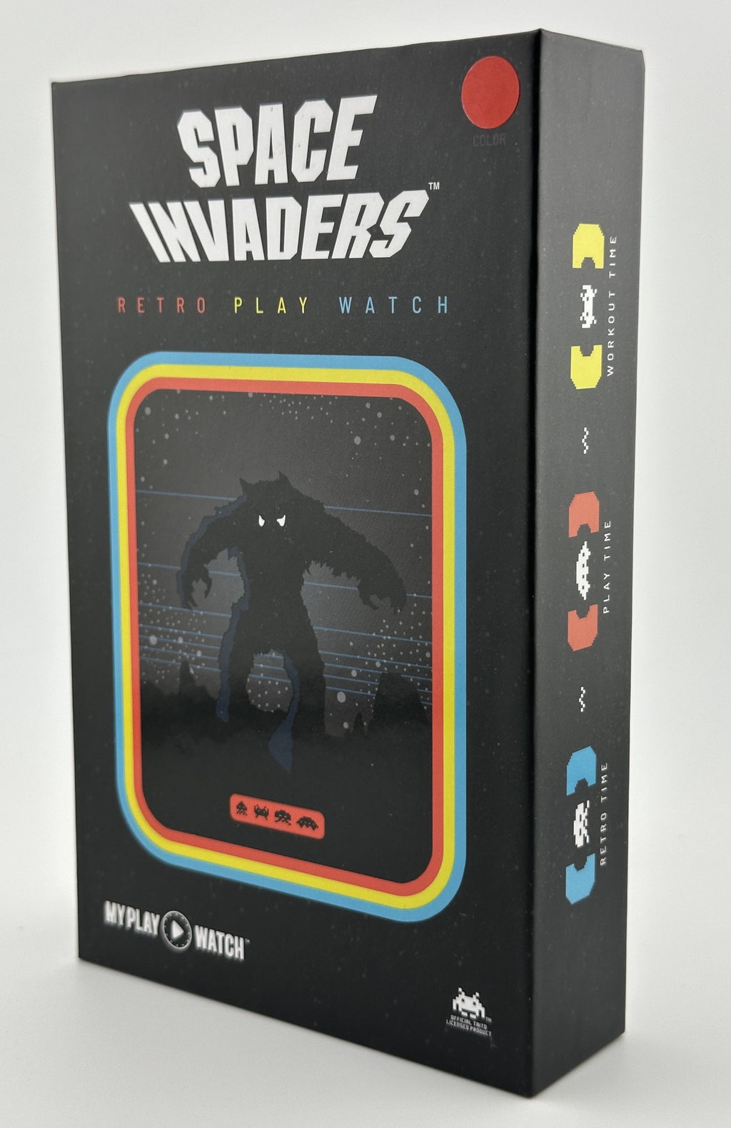 Space Invaders Retro Gaming Smartwatch - Red - BASCO GAMES