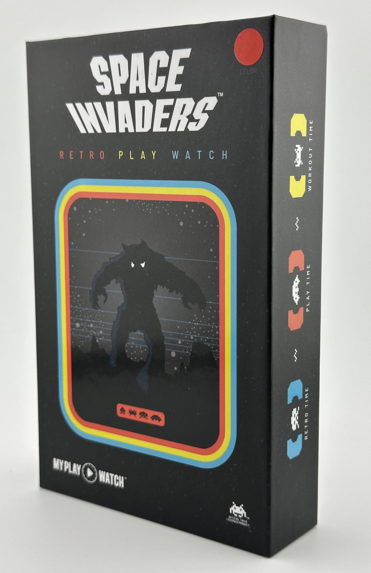 Space Invaders Retro Gaming Smartwatch - Red - BASCO GAMES