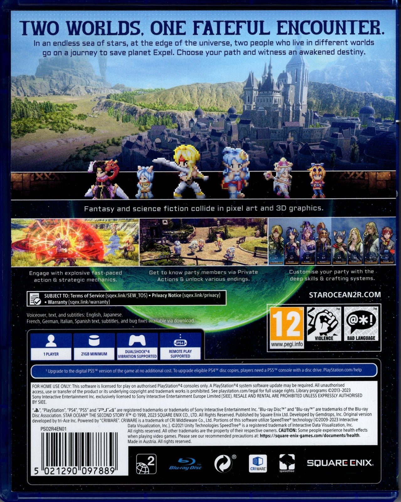 Star Ocean: The Second Story R - BASCO GAMES