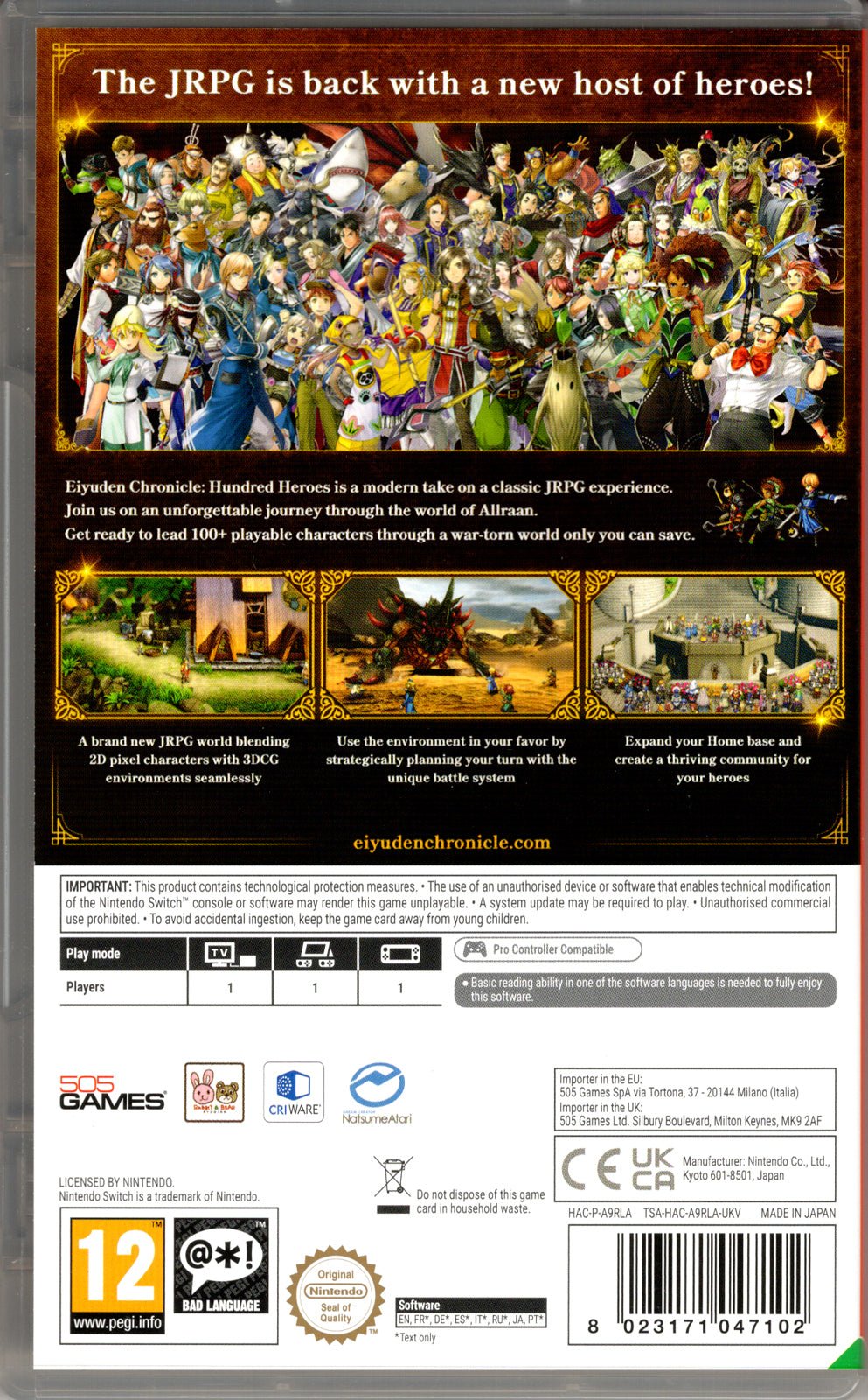 Eiyuden Chronicle: Hundred Heroes - BASCO GAMES