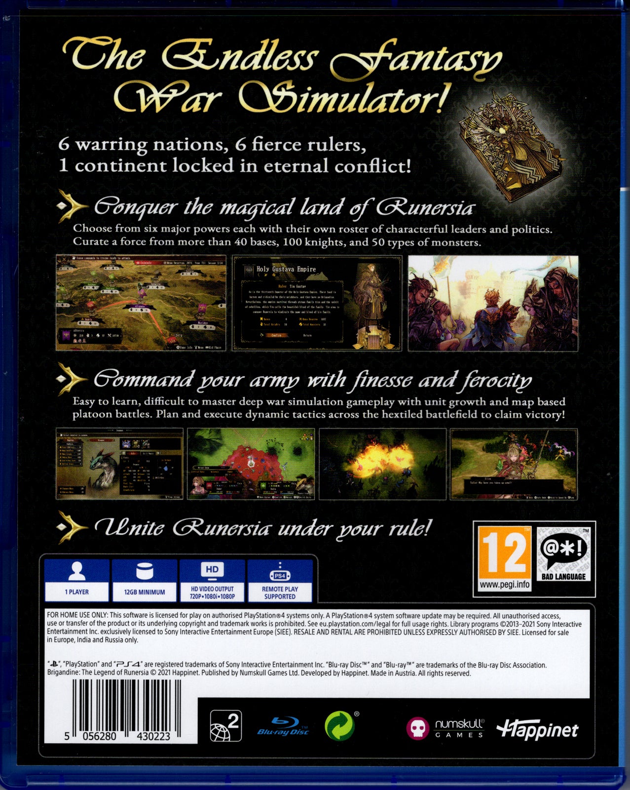 Brigandine: The Legend of Runersia - BASCO GAMES