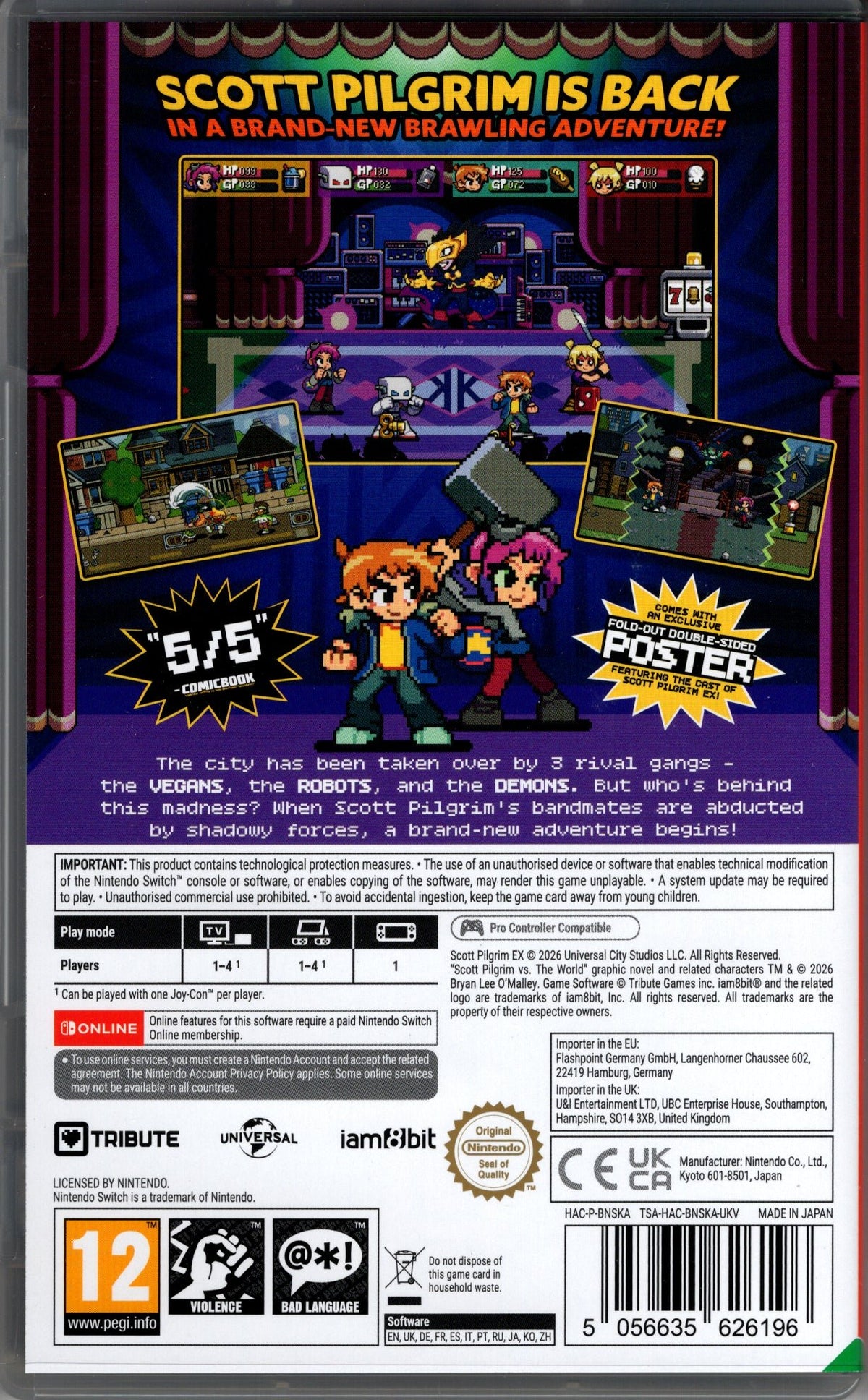 Scott Pilgrim EX - BASCO GAMES